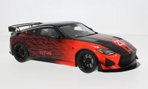 Nissan Z GT4, rot/schwarz, 2022, 1:18, Ottomobile