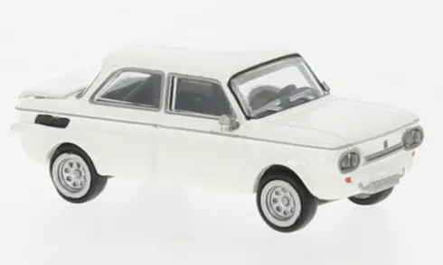 NSU TTS, weiss, 1966, 1:87, Brekina