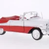 Oldsmobile Super 88 Convertible, rot/weiss, 1955, 1:24, Welly