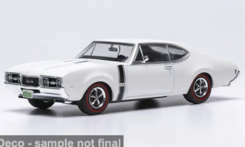 Oldsmobile 442 W-30, weiss, 1970, 1:43, IXO