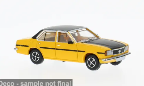 Opel Ascona B, dunkelgelb/schwarz, 1975, 1:87, PCX87