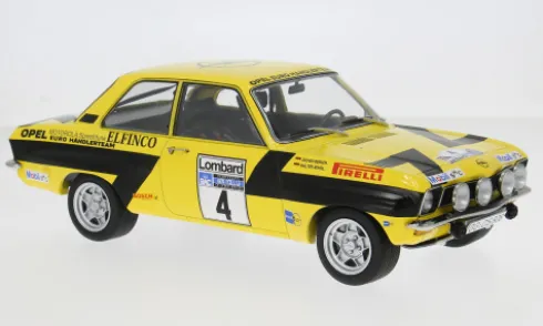 Opel Ascona A, RAC Rally, 1975, #4, W.Röhrl/C.Geistdörfer, 1:18, MCG