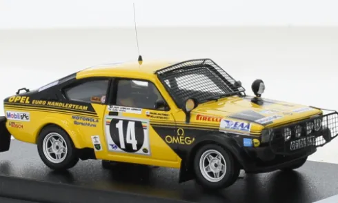 Opel Kadett C GT/E, Rallye WM, Safari Rallye, 1976, #14, R.Aaltonen/W.Pitz, 1:43, Trofeu