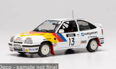 Opel Kadett E GSI, 1000 Lakes Rally, 1989, #13, S.Haider/F.Hinterleitner, 1:43, IXO