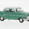 Opel Kapitän, grün, 1956, 1:87, Brekina