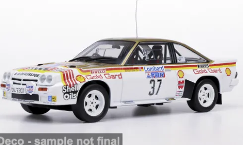 Opel Manta 400, Rallye Manx, 1984, #37, B.Fisher/A.Frazer, 1:18, IXO