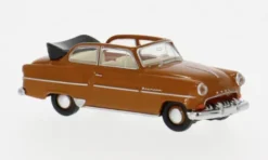 Opel Olympia Cabrio, hellbraun, 1954, 1:87, Brekina