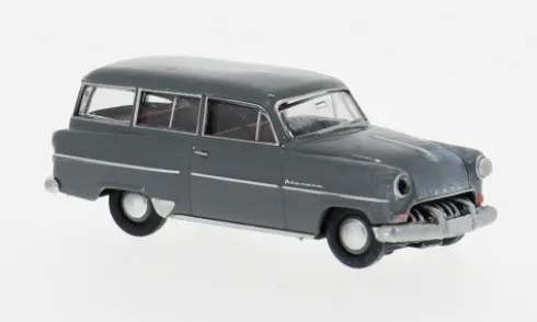 Opel Olympia Caravan, dunkelgrau, 1954, 1:87, Brekina