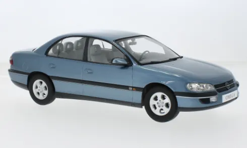 Opel Omega B, blau, 1996, 1:18, Triple 9 Collection