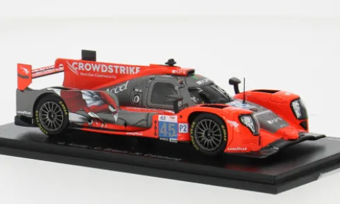 Oreca 07 - Gibson, 24h Le Mans, 2024, Crowdstrike Racing by APR, #45, G.Kurtz/C.Braun, 1:43, Spark