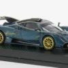 Pagani Huayra R, dunkeltürkis/gold, 1:64, Tarmac Works