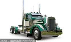 Peterbilt 350, grün/Dekor, 1952, 1:64, IXO America