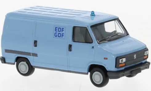 Peugeot J5 Kasten, 1982, EDF, 1:87, Brekina