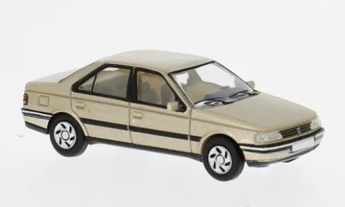 Peugeot 405, beige, 1987, 1:87, PCX87
