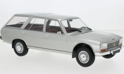 Peugeot 504 Break, silber, 1976, 1:18, MCG