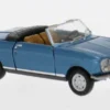Peugeot 204 Cabriolet, blau, 1967, 1:87, Brekina