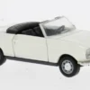 Peugeot 204 Cabriolet, weiss, 1967, 1:87, Brekina