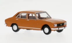 Peugeot 504, dunkelorange, 1968, 1:87, Brekina