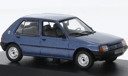 Peugeot 205 GL, blau, 1988, 1:43, Norev