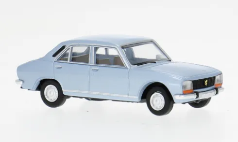 Peugeot 504, hellblau, 1968, 1:87, Brekina