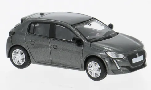 Peugeot 208 II, dunkelgrau, 2019, 1:87, PCX87