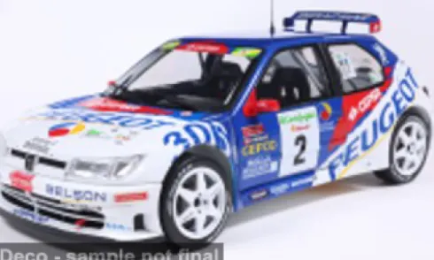 Peugeot 306 Maxi, Rally Islas Canaris, 1998, #2, G.Panizzi/H.Panizzi, 1:18, Solido