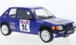 Peugeot 205 Rallye Gr.A, Rallye WM, Tour de Corse, 1990, #24, R.Bourcierr/B.Frangin, 1:18, Solido