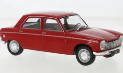 Peugeot 204, rot, 1968, 1:24, WhiteBox