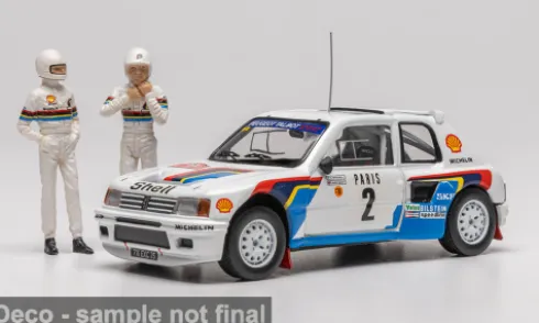 Peugeot 205 Turbo 16, Rally Monte Carlo, 1985, #2, A.Vatanen/T.Harryman, 1:43, IXO
