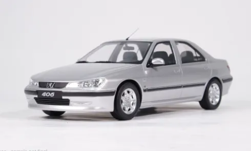 Peugeot 406 3.0 V6 24V, silber, 2000, 1:18, Ottomobile