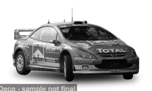 Peugeot 307 WRC, Rally Japan, 2005, #7, M.Grönholm/T.Rautiainen, 1:18, Sun Star