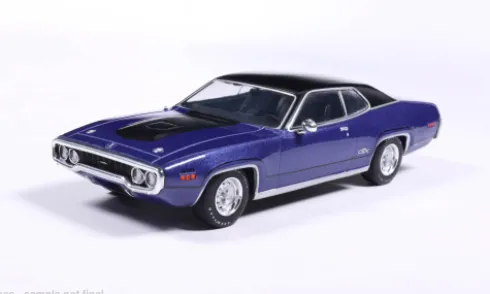 Plymouth GTX Runner, lila, 1971, 1:43, IXO