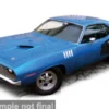 Plymouth Hemi Cuda, blau, 1971, 1:43, IXO America
