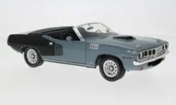 Plymouth HEMI Cuda Convertible, grau/schwarz, 1971, 1:18, ACME