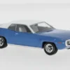 Plymouth Satellite Sebring Plus, blau/weiss, 1971, 1:43, IXO