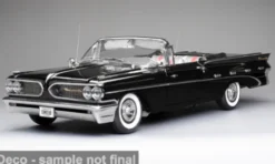 Pontiac Bonneville Convertible, schwarz, 1959, 1:18, Sun Star
