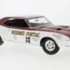 Pontiac Firebird First Ram Air II, weiss/rot, 1968, 1:18, ACME