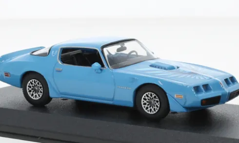 Pontiac Firebird Trans Am, hellblau, 1979, 1:43, Greenlight