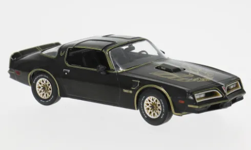 Pontiac Firebird Trans Am, schwarz, 1977, 1:43, IXO