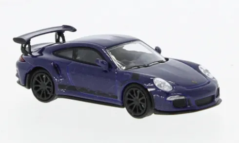 Porsche 911 (991) GT3 RS, violett, 2015, 1:87, Minichamps