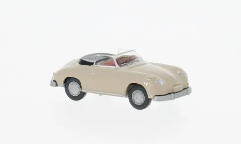 Porsche 356, beige, 1955, 1:87, Wiking