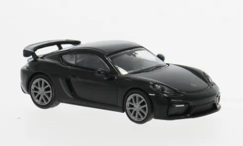 Porsche 718 Cayman GT4 (981), schwarz, 2019, 1:87, Minichamps