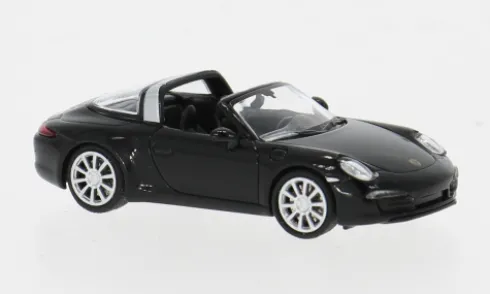Porsche 911 Targa, schwarz, 2014, 1:87, Minichamps