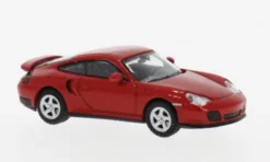 Porsche 911 Turbo, rot, 2000, 1:87, Minichamps