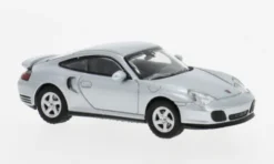 Porsche 911 Turbo, silber, 2000, 1:87, Minichamps