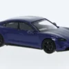 Porsche Taycan Turbo S, blau, 2019, 1:87, Minichamps