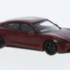 Porsche Taycan Turbo S, dunkelrot, 2019, 1:87, Minichamps