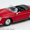 Porsche 356 A Speedster, rot, 1:24, Welly