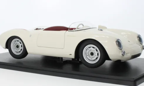 Porsche 550A Spyder, weiss/rot, 1953, 1:12, KK Scale