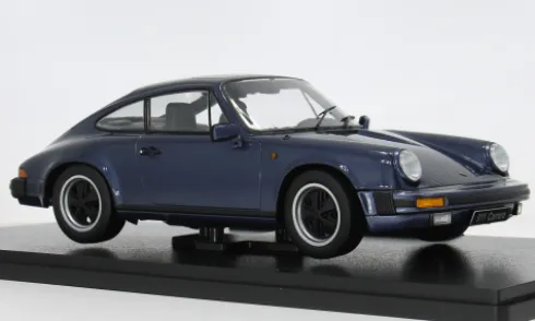 Porsche 911 Carrera, dunkelblau, 1983, 1:18, KK Scale